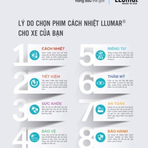 phim cách nhiệt Llumar chính hãng