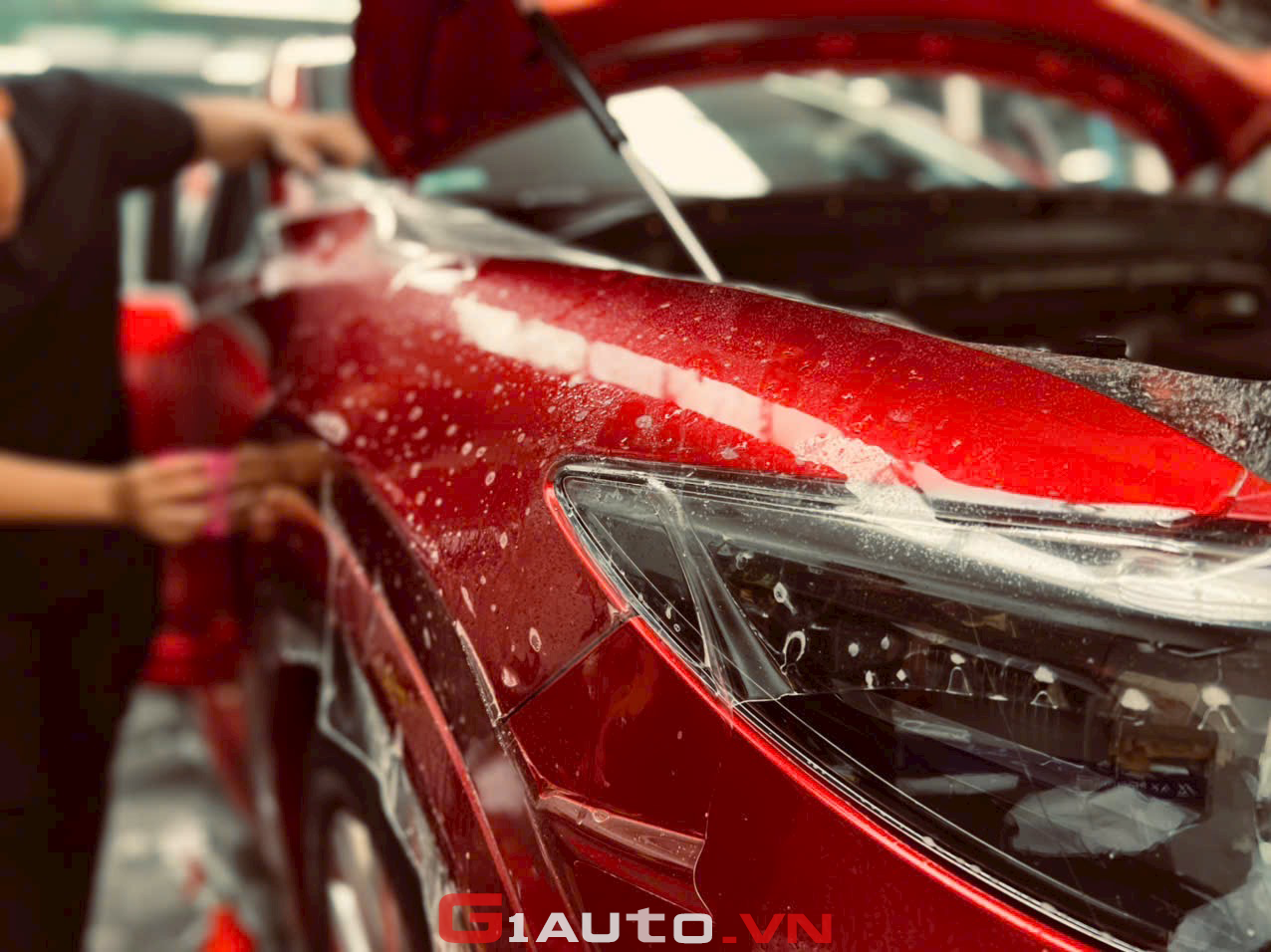 Dán PPF TPU xe Mazda CX8