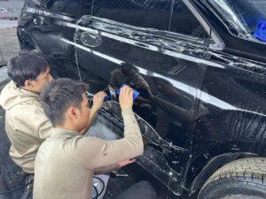 dán PPF TPU xe HYUNDAI SANTAFE