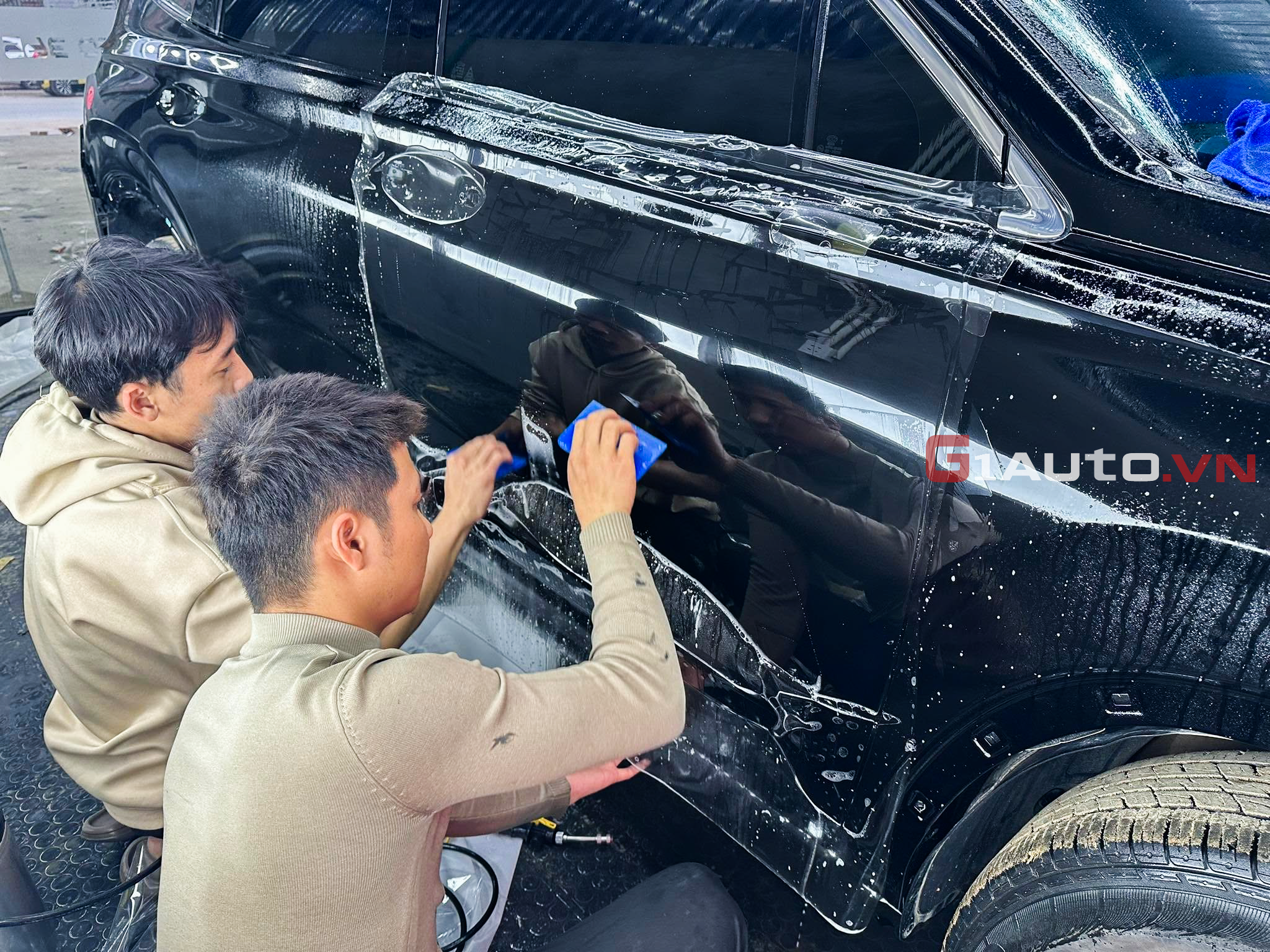 Dán PPF TPU xe HYUNDAI SANTAFE