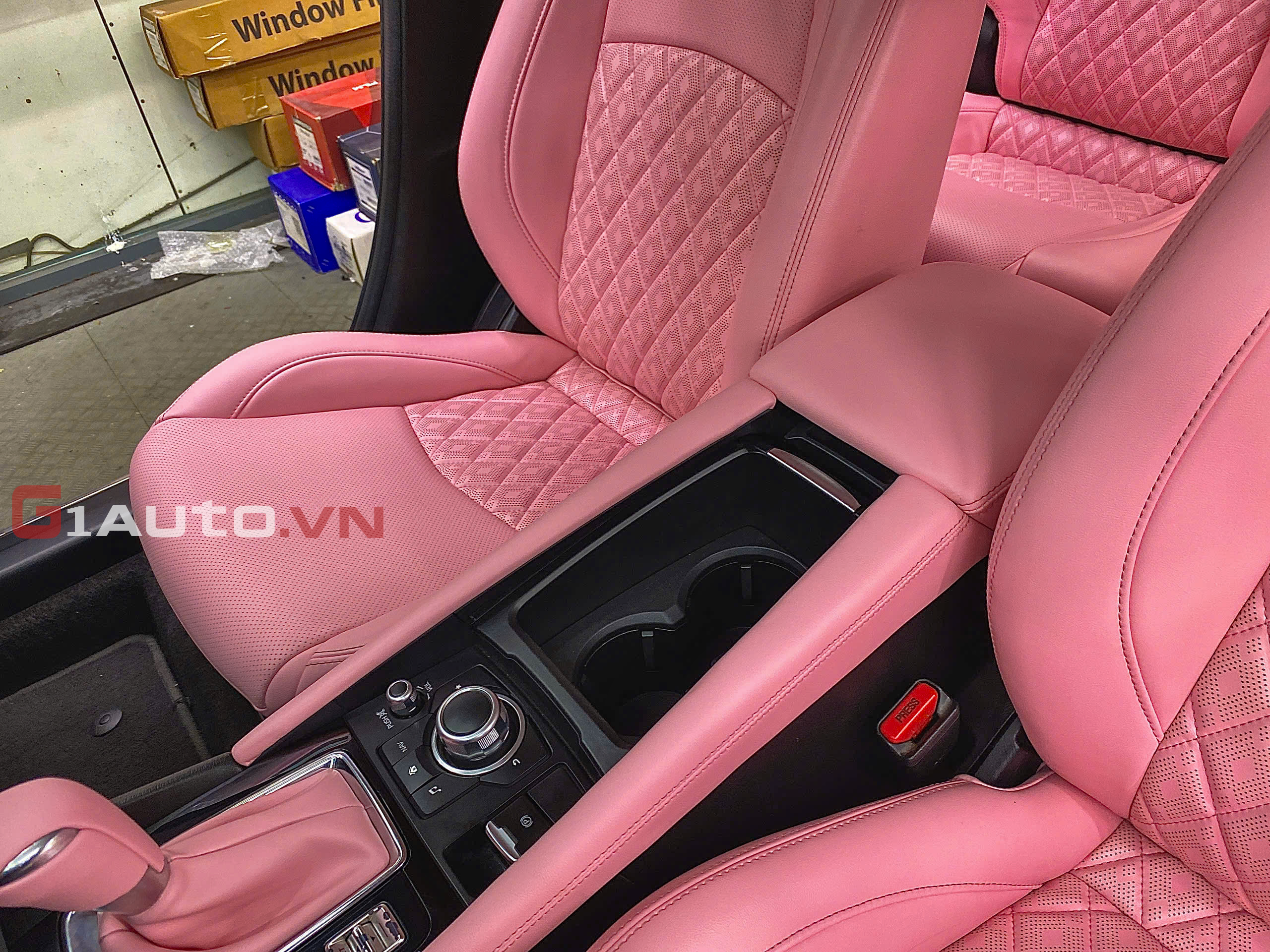 Bọc ghế da cho xe mazda 3 với loại da nappa