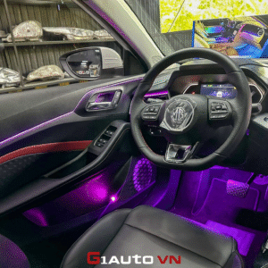 Lắp led nội thất cho xe MG5