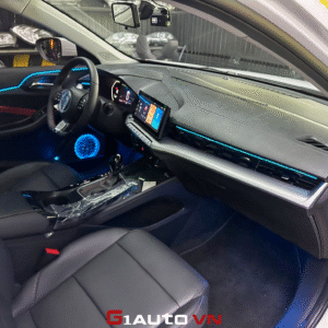 Lắp led nội thất cho xe MG5