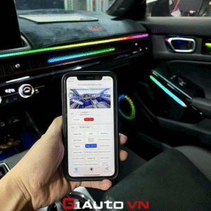 Lắp led nội thất cho xe Honda Civic