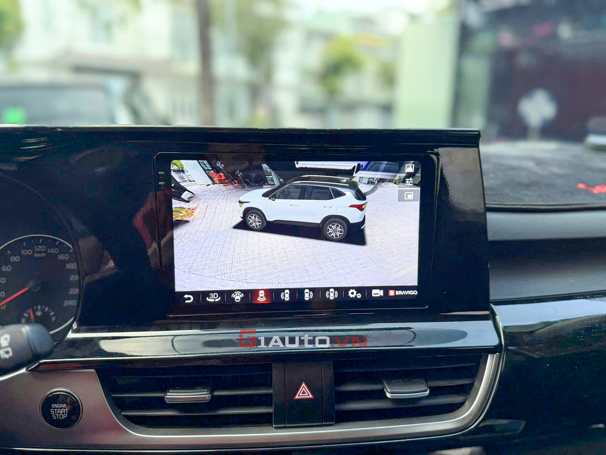 Lắp đặt camera 360 cho Mazda CX5